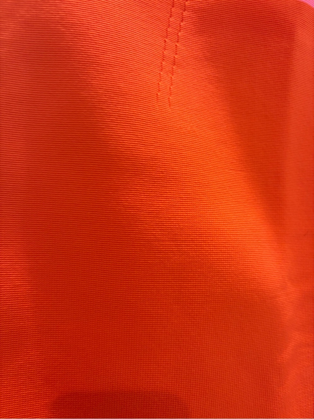 Express Pink and Red Two-Tone Midi Sheath Dress - Picture 4 of 4